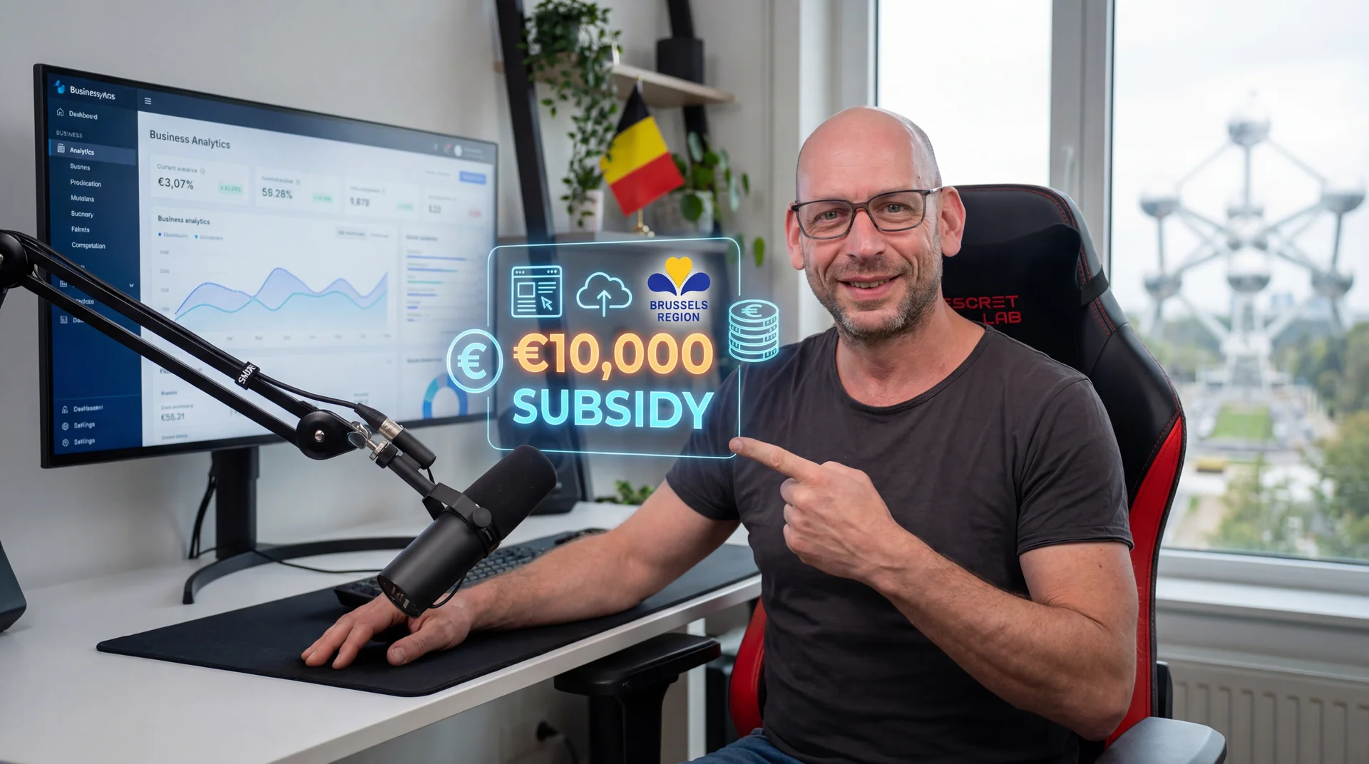 How to Get Up to €10,000 Brussels Digitalisation Subsidy for Your Website (Complete 2025 Guide)