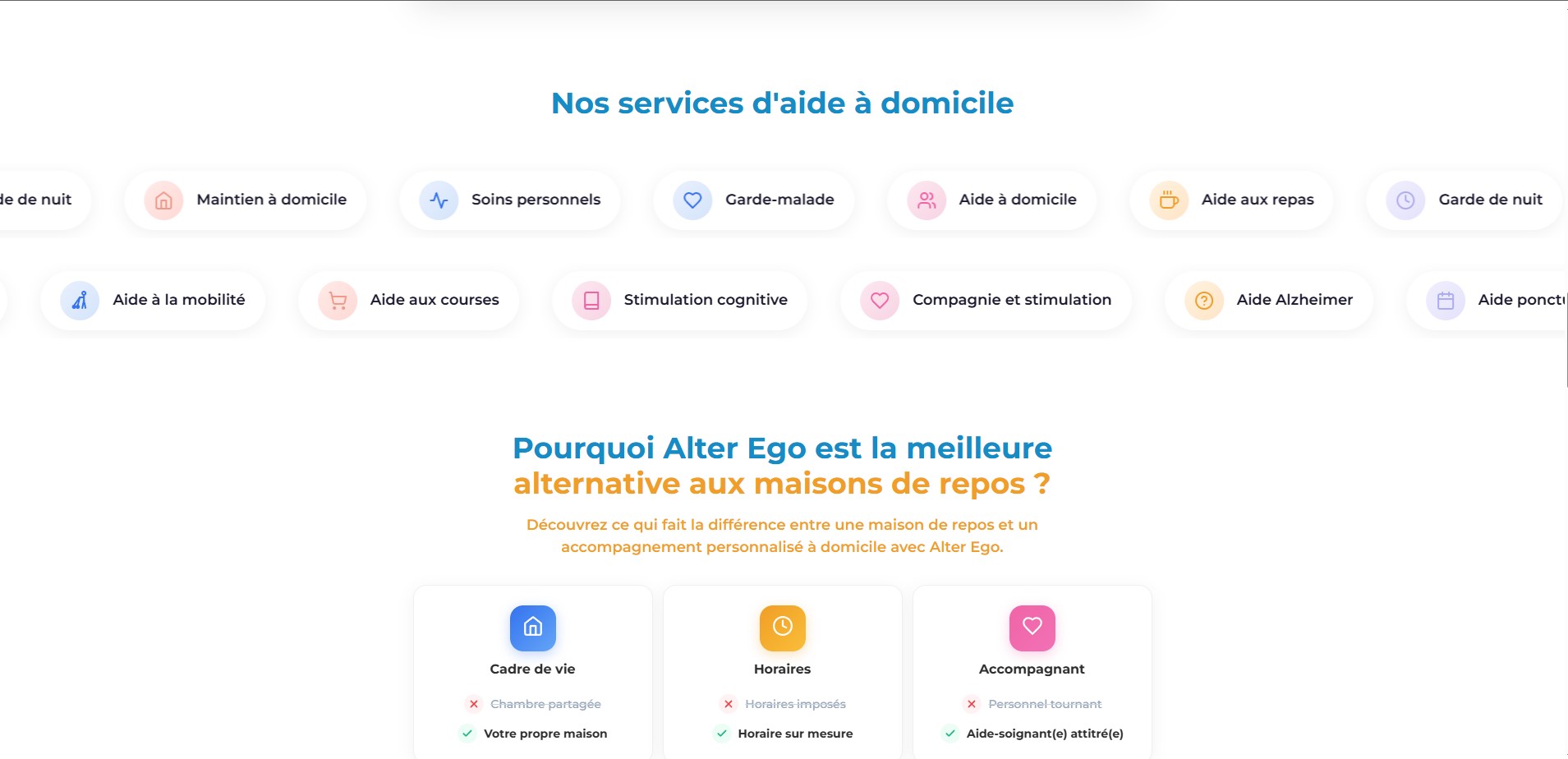 Alter Ego à Domicile - Screenshot 2