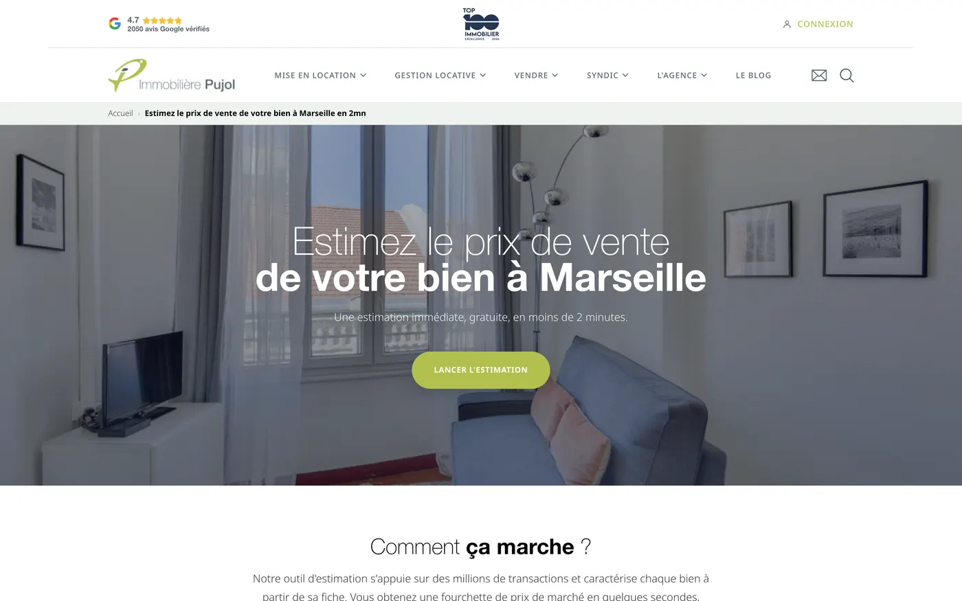 Immobilière Pujol - Screenshot 5