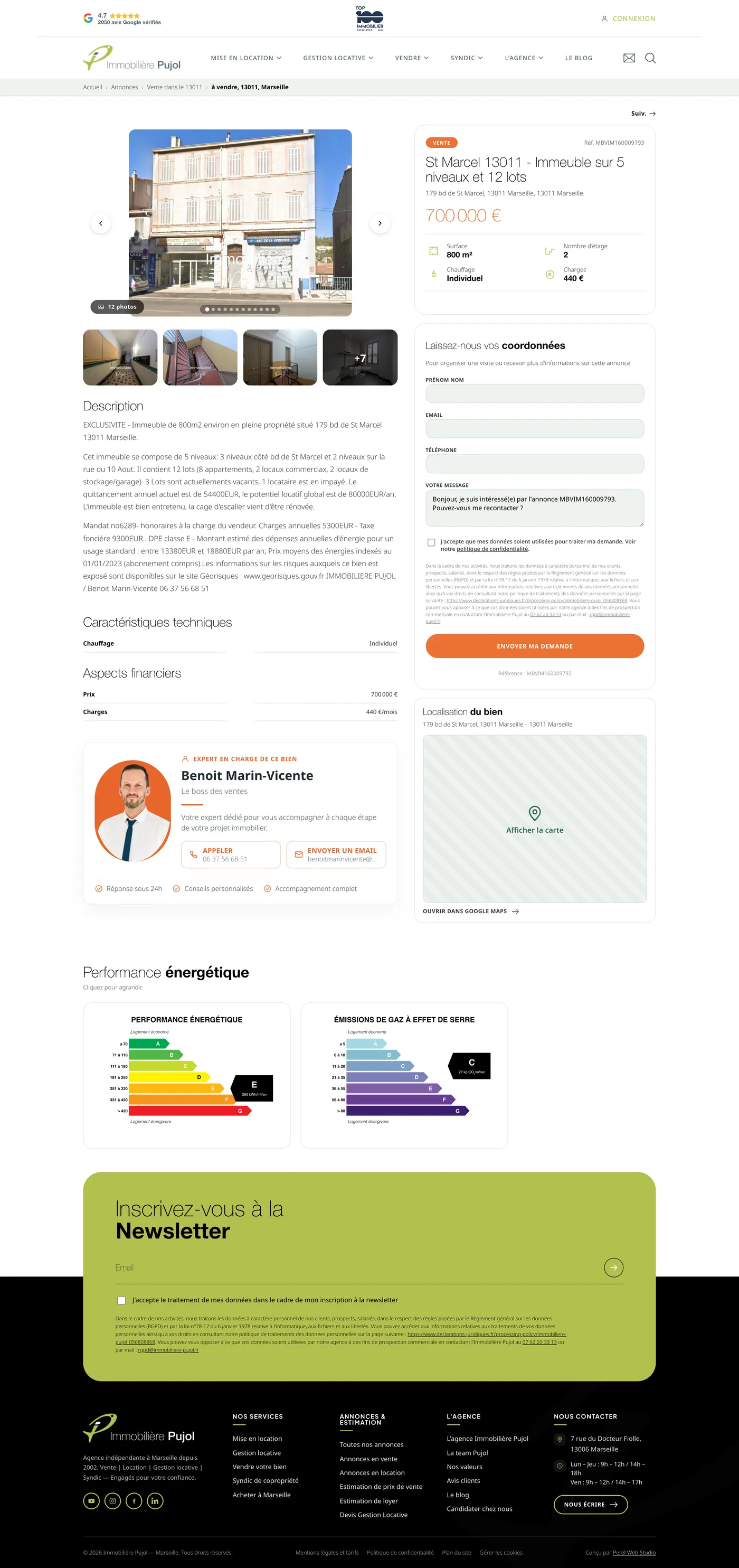 Immobilière Pujol - Screenshot 3