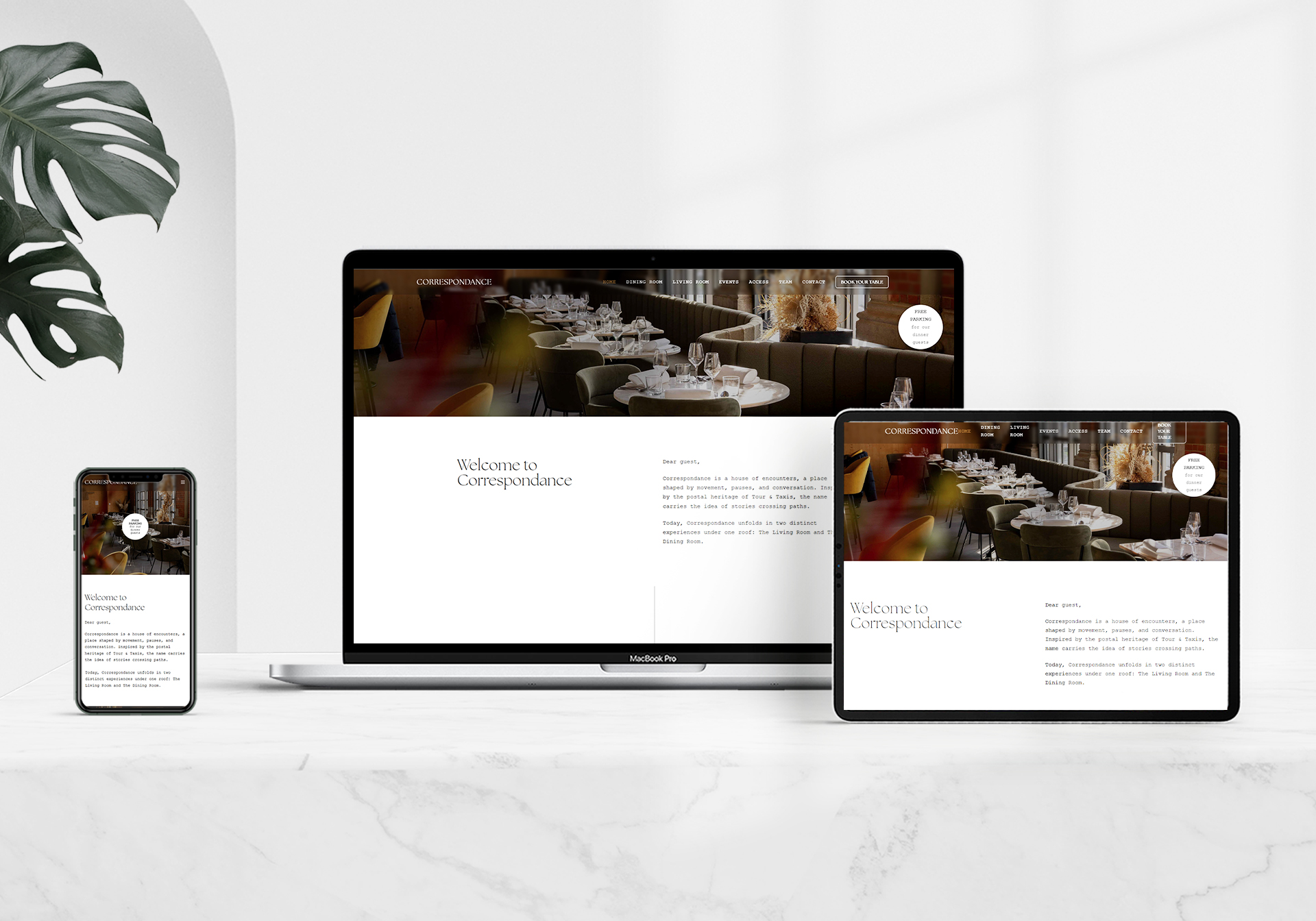 Correspondance Restaurant